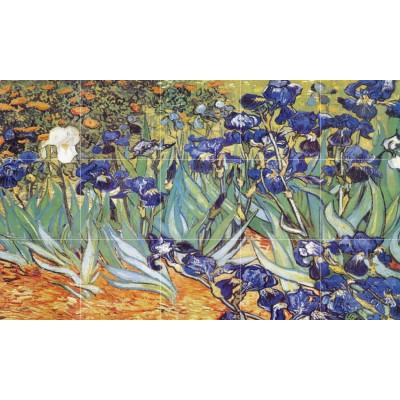 30 x 18 and 30 x 24 Art Van Gogh Mural Ceramic Backsplash Bath Tile #904, 3000   182197297693